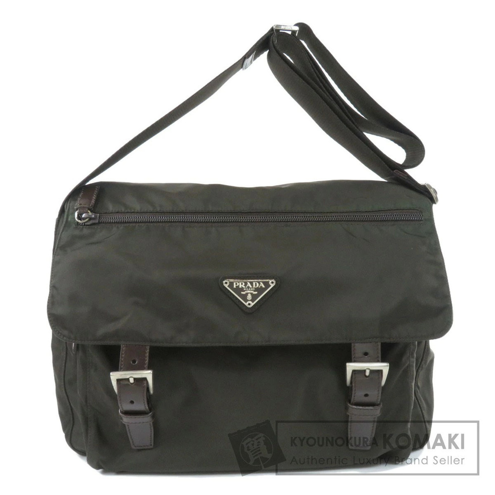 Prada logo plate Black Shoulder Crossbody bag - Picture 1 of 11